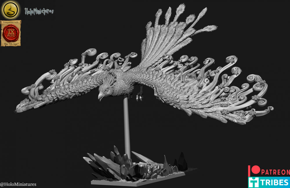 High Elves Frost Phoenix | Holominiatures 28mm Fantasy Wargaming Miniatures
