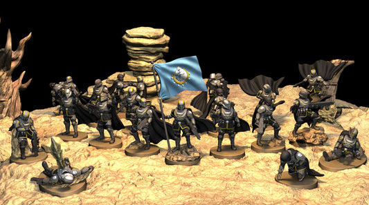 Planetfaller Miniatures |Galactic Armory 32mm SCI-FI Wargaming Miniatures Role Playing Miniatures
