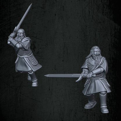 Kingdoms of Men Highlanders | Quartermaster3D 25mm Fantasy Wargaming Miniatures Role Playing Miniatures