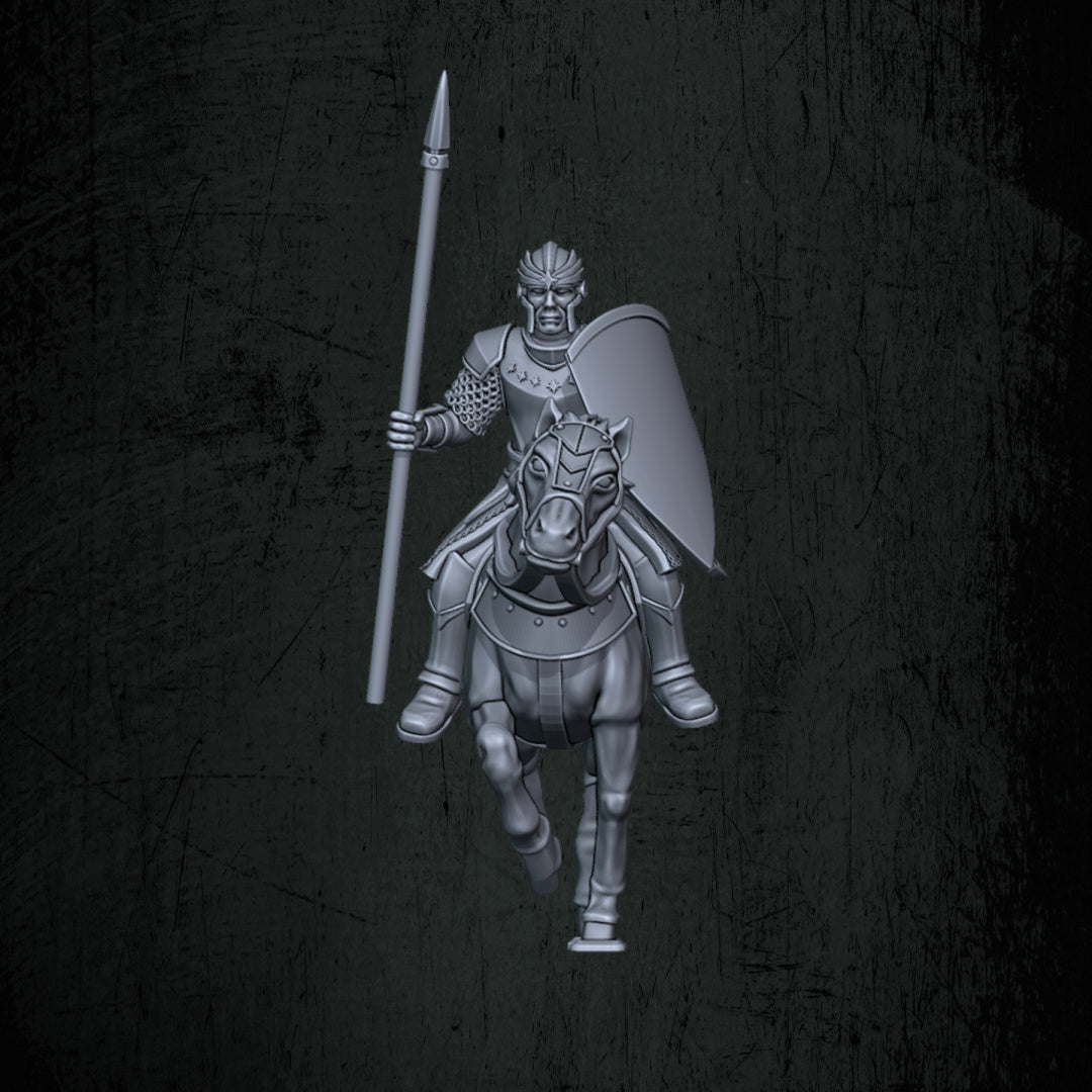 Kingdoms of Men Mounted Soldiers | Quartermaster3D 25mm Fantasy Wargaming Miniatures Role Playing Miniatures