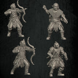 Orc Archery Pack | Quartermaster3D 25mm Fantasy Wargaming Miniatures
