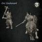 Orc Lieutenant | Quartermaster3D 25mm Fantasy Wargaming Miniatures Role Playing Miniatures