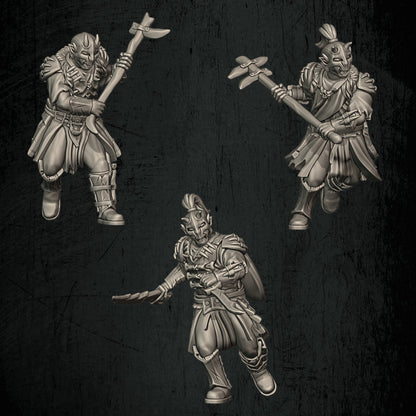 Orc Scouts | Quartermaster3D 25mm Fantasy Wargaming Miniatures Role Playing Miniatures