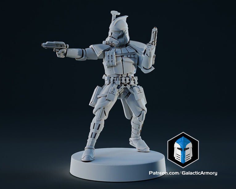 Clone Army Elite Troops |Galactic Armory 32mm SCI-FI Wargaming Miniatures