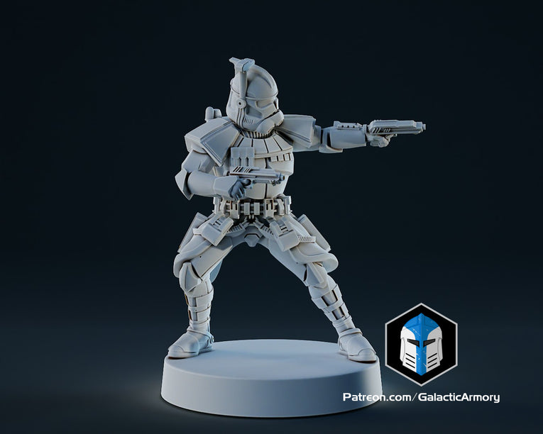 Clone Army Elite Troops |Galactic Armory 32mm SCI-FI Wargaming Miniatures