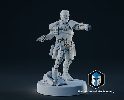 Clone Army Elite Troops |Galactic Armory 32mm SCI-FI Wargaming Miniatures Role Playing Miniatures