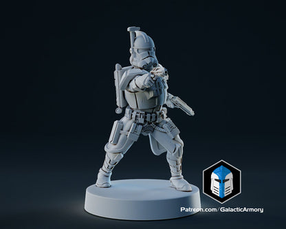 Clone Army Elite Troops |Galactic Armory 32mm SCI-FI Wargaming Miniatures Role Playing Miniatures