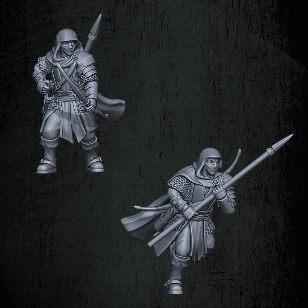 Kingdoms of Men Rangers | Quartermaster3D 25mm Fantasy Wargaming Miniatures Role Playing Miniatures