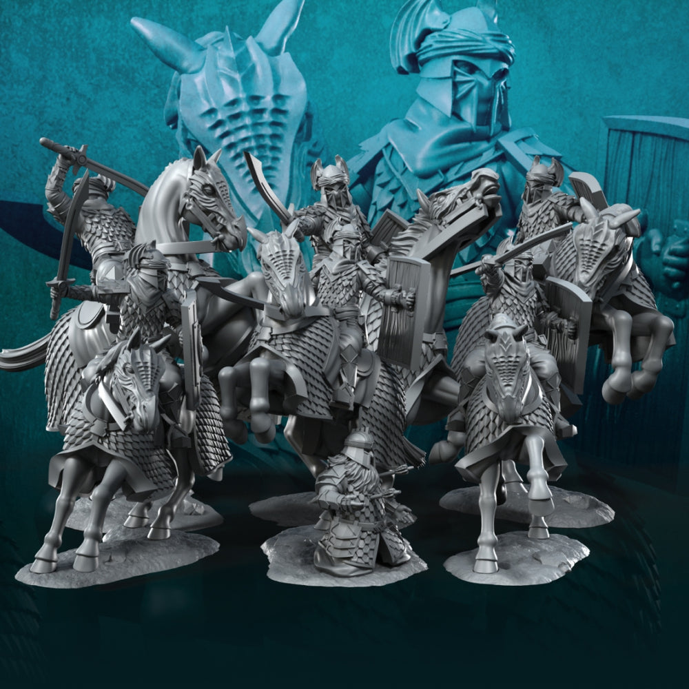 Dragon Army Cavalry | Davale Games 25mm Fantasy Wargaming Miniatures