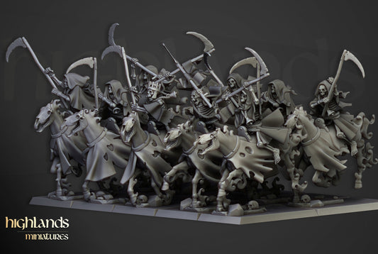 Transilvanya Spectral Cavalry | Highlands Miniatures 28/32mm Fantasy Wargaming Miniatures Role Playing Miniatures