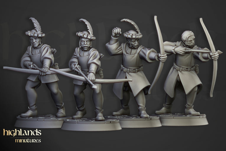 Sunland Archers | Highlands Miniatures 28/32mm Fantasy Wargaming Miniatures