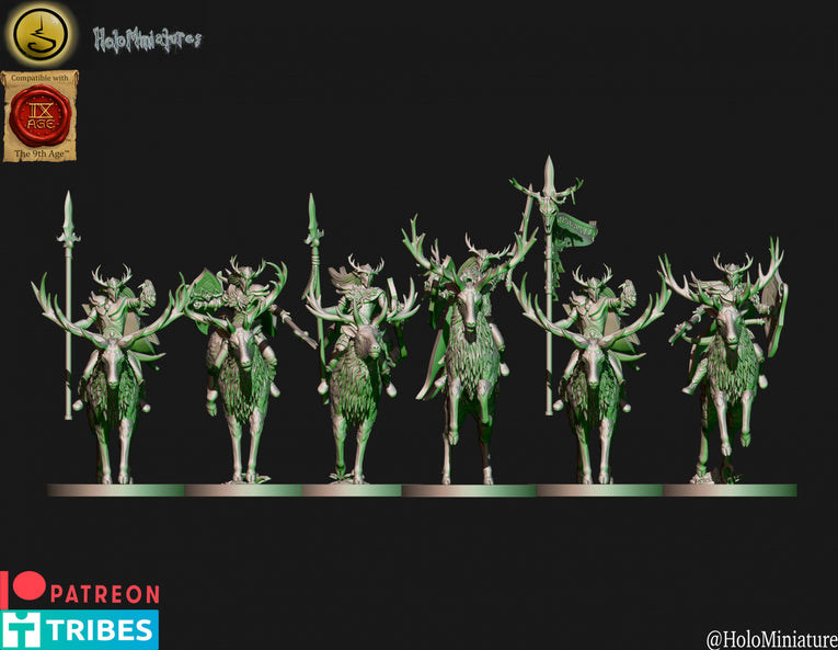 Wood Elves Starter Army | Holominiatures 28mm Fantasy Wargaming Miniatures