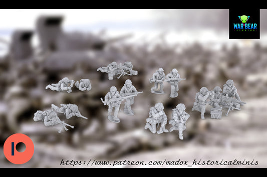 WW2 Japanese Support Weapons | Warbear Studios 28mm Historical Wargaming Miniatures Role Playing Miniatures