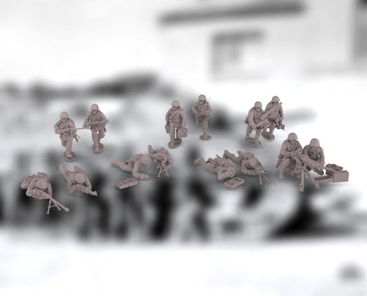 WW2 Polish Support Teams | Warbear Studios 28mm Historical Wargaming Miniatures Role Playing Miniatures