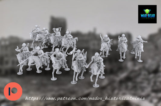WW2 Polish Uhlan Cavalry | Warbear Studios 28mm Historical Wargaming Miniatures Role Playing Miniatures