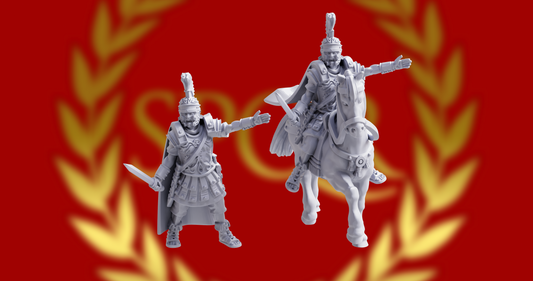 Imperial Roman General | 3D Breed 28mm Ancients Wargaming Miniatures Role Playing Miniatures