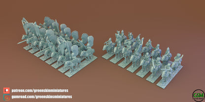 Kyivlev Army Bundle | Greenskin Miniatures 10mm Fantasy Wargaming Miniatures Role Playing Miniatures