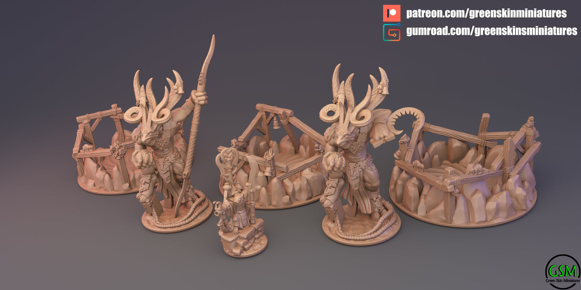 Verminkin Army Bundle | Greenskin Miniatures 10mm Fantasy Wargaming Miniatures Role Playing Miniatures