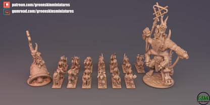 Verminkin Army Bundle | Greenskin Miniatures 10mm Fantasy Wargaming Miniatures Role Playing Miniatures