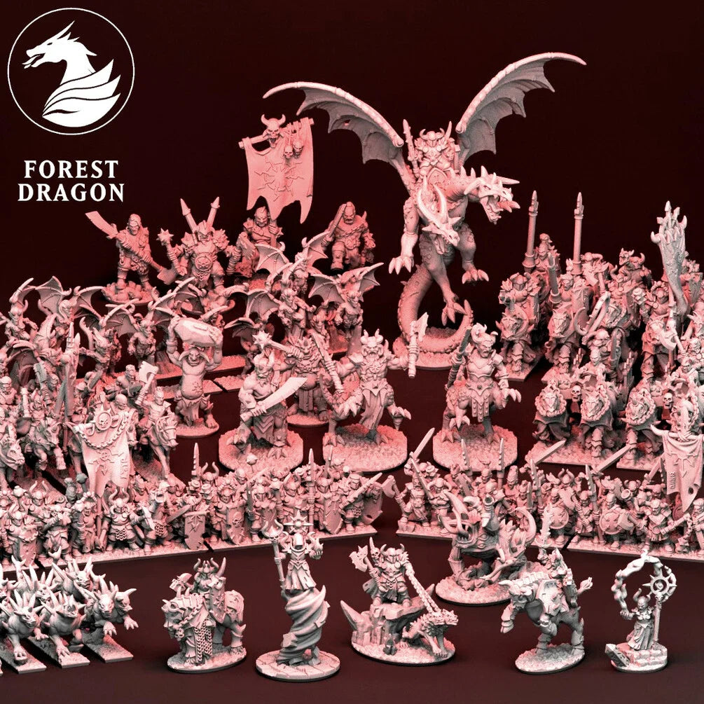 Despoilers Army Bundle | Forest Dragon 10mm Fantasy Wargaming Miniatures Role Playing Miniatures