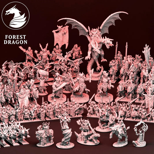 Despoilers Army Bundle | Forest Dragon 10mm Fantasy Wargaming Miniatures Role Playing Miniatures