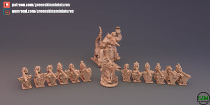 Verminkin Army Bundle | Greenskin Miniatures 10mm Fantasy Wargaming Miniatures Role Playing Miniatures