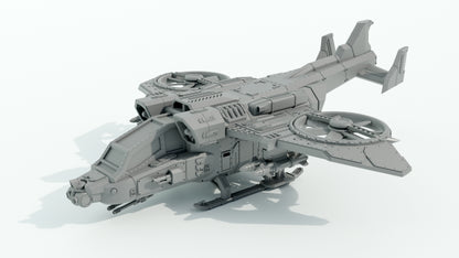 STRYGA-PATTERN GUNSHIP | Maelstrom Designworks Grimdark Wargaming Miniatures