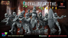 Royal Uprising Royal Bucketheads Monopose | Warbear Studios 28mm SciFi Wargaming Miniatures Role Playing Miniatures