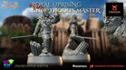 Royal Uprising Unorthodox Master 1 | Warbear Studios 28mm SciFi Wargaming Miniatures Role Playing Miniatures