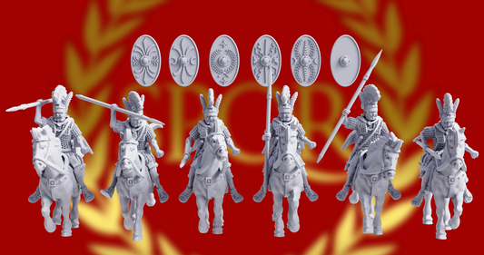 Imperial Roman Praetorian Cavalry | 3D Breed 28mm Ancients Wargaming Miniatures Role Playing Miniatures