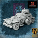 Russian Empire BA-36 Armored Scout Car | Golden Dragon Games Weird WW2 Role Playing Miniatures