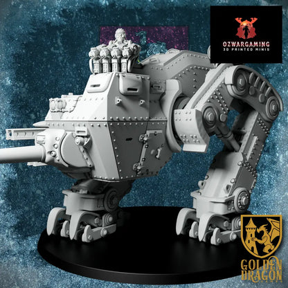 Russian Empire BS-44 ’Tachanka’ Armored Walker | Golden Dragon Games Weird WW2 Role Playing Miniatures