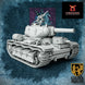 Russian Empire T-30 ’St. Dmitry’ Battle Tank | Golden Dragon Games Weird WW2 Role Playing Miniatures