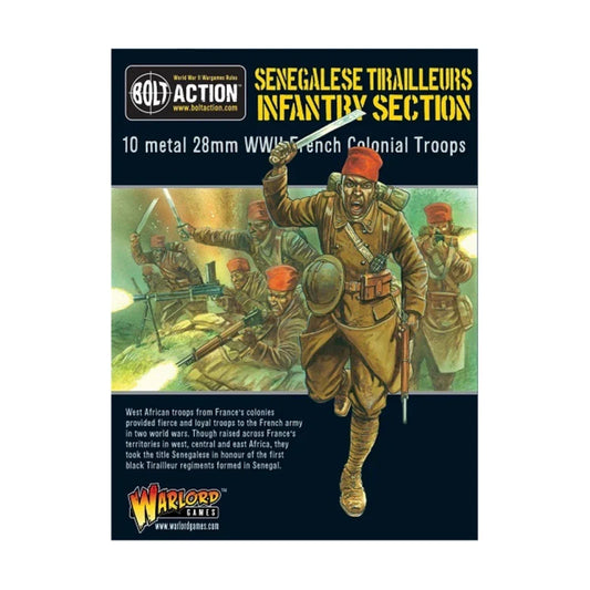 Bolt Action - Senegalese Tirailleurs Infantry Section