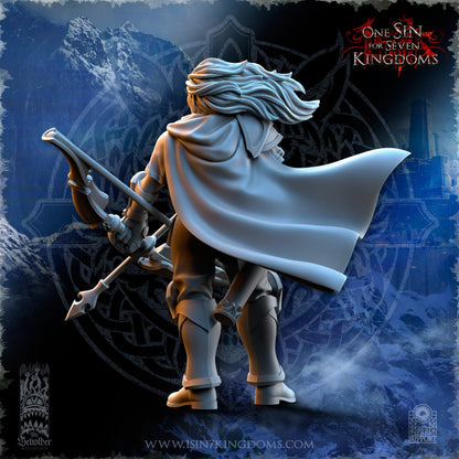 Stormwolves Revna ’The Orc Hunter’ | The Beholder Miniatures 28/32mm Fantasy Wargaming Miniatures