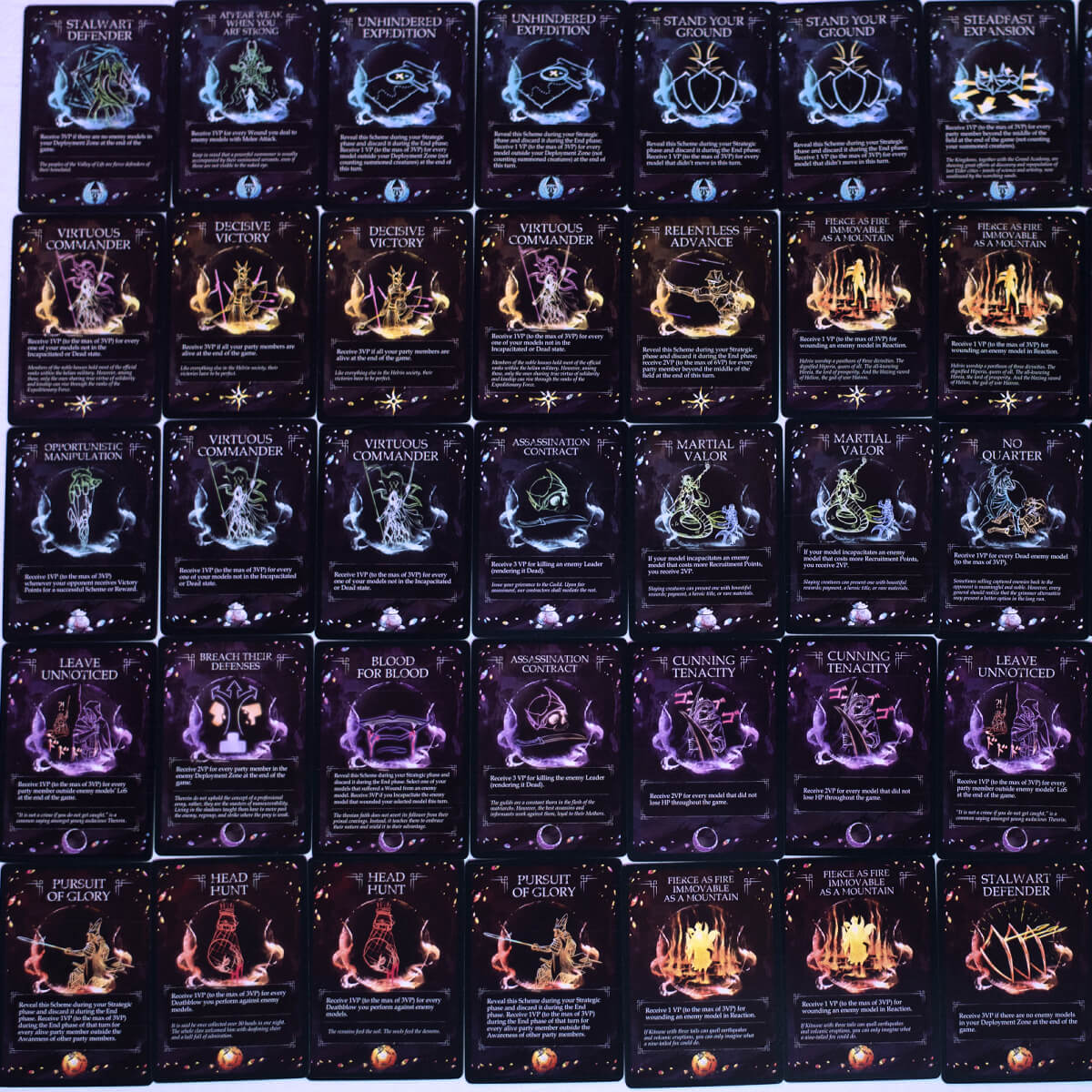 Scheme Cards 1.6 - Eldfall Chronicles SPECIAL ORDER