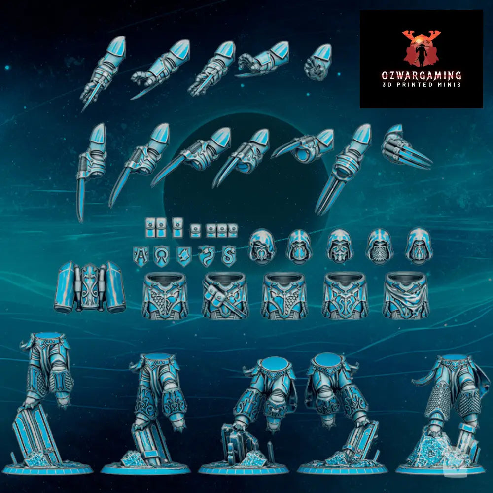 Scylla Legion Assault Brothers Build Kit | DakkaDakka.store Grimdark Wargaming Miniatures Role Playing Miniatures
