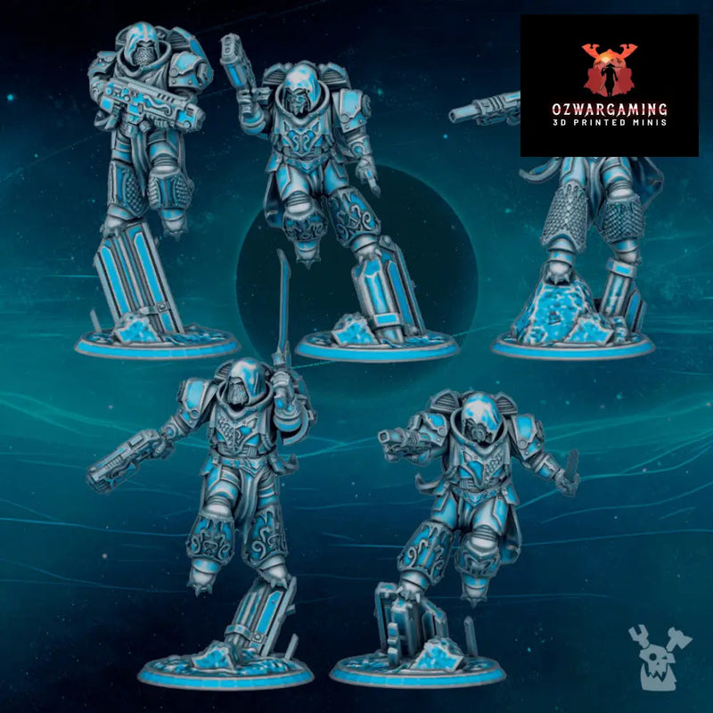 Scylla Legion Assault Brothers Mono Pose | DakkaDakka.store Grimdark Wargaming Miniatures Role Playing Miniatures