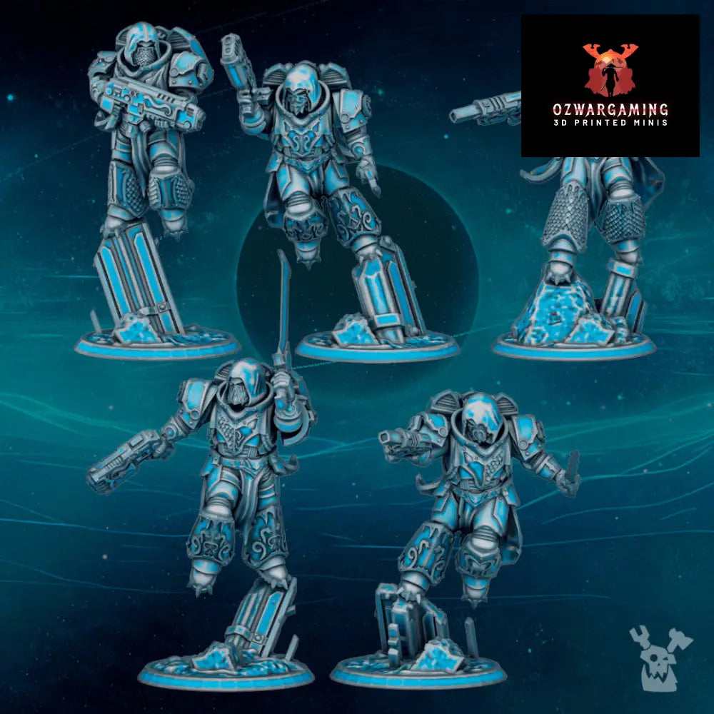 Scylla Legion Assault Brothers Mono Pose | DakkaDakka.store Grimdark Wargaming Miniatures Role Playing Miniatures