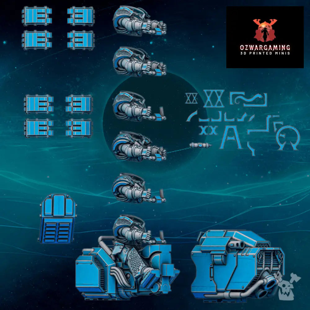Scylla Legion Bikers Build Kit | DakkaDakka.store Grimdark Wargaming Miniatures Role Playing Miniatures