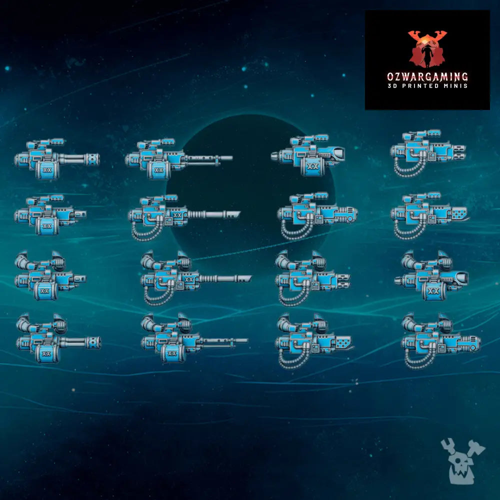Scylla Legion Old Era Weapons Pack | DakkaDakka.store Grimdark Wargaming Miniatures Role Playing Miniatures