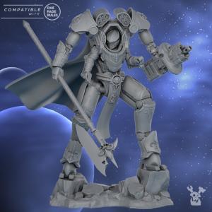 Silver Moon Commander Scythe | DakkaDakka.store Grimdark Wargaming Miniatures Role Playing Miniatures