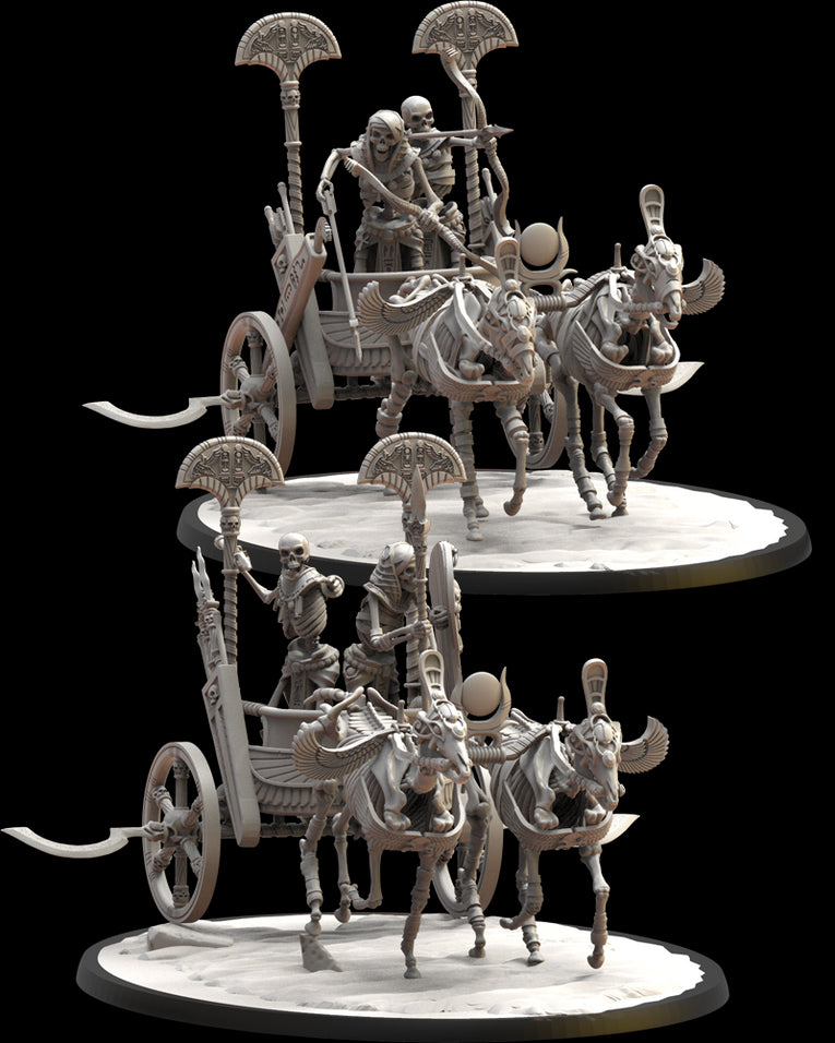 Undying Dynasties Chariots | Lost Kingdom 28/32mm Fantasy Wargaming Miniatures