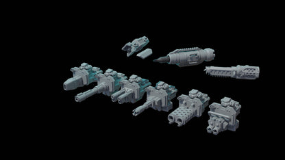GEISTSHARK-PATTERN ALL TERAIN BATTLESUIT | Maelstrom Designworks Grimdark Wargaming Miniatures