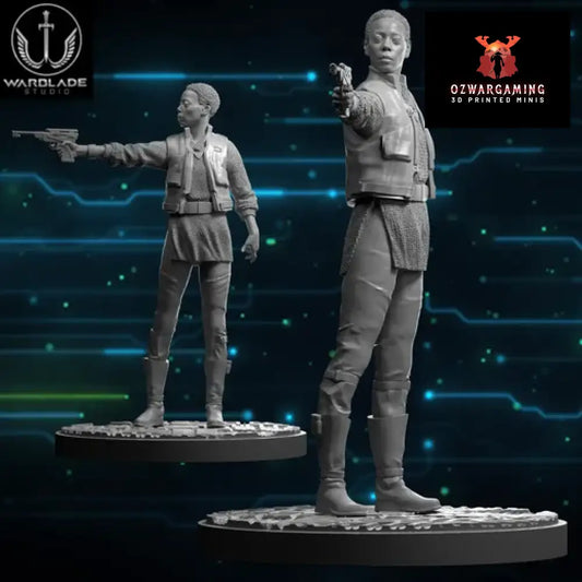 Shatter Scale Cere | Warblade Studios 40mm Miniatures Role Playing Miniatures