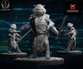 Shatter Scale Goonral Monshi | Warblade Studios 40mm Miniatures Role Playing Miniatures