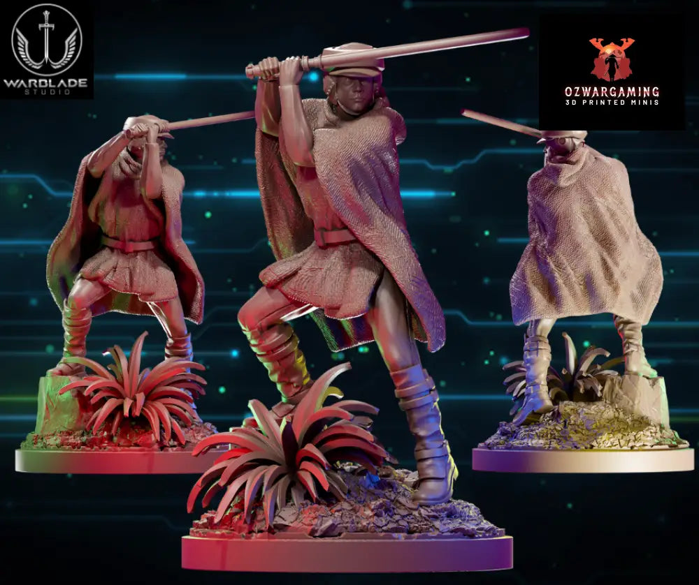 Shatter Scale Luke Endor | Warblade Studios 40mm Miniatures Role Playing Miniatures