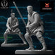 Shatter Scale Obi Wan | Warblade Studios 40mm Miniatures Role Playing Miniatures