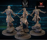 Shatter Scale ObiWan Clone Wars | Warblade Studios 40mm Miniatures Role Playing Miniatures