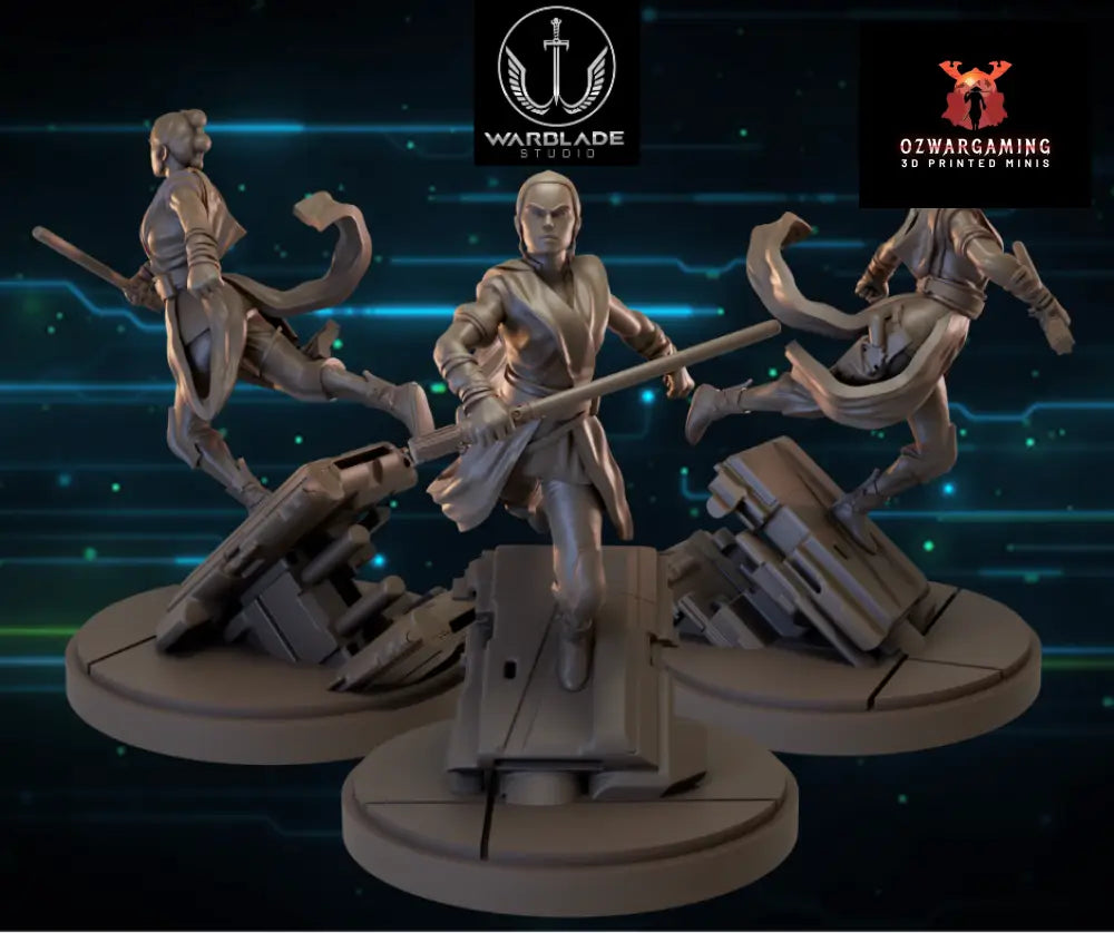 Shatter Scale Rey 2 | Warblade Studios 40mm Miniatures Role Playing Miniatures
